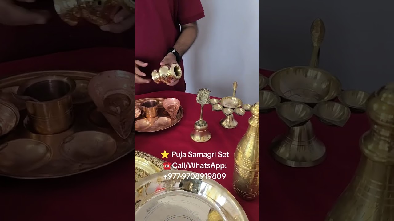 ⭐Puja Samagri Set ☎️Call/WhatsApp: +977-9708919809🚛 Delivery Nepal Wide