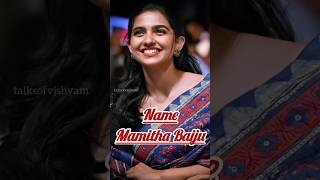 Mamitha baiju Biography #mamithabaiju #premalu #malayalam #kerala #trending #manjummelboys #trending