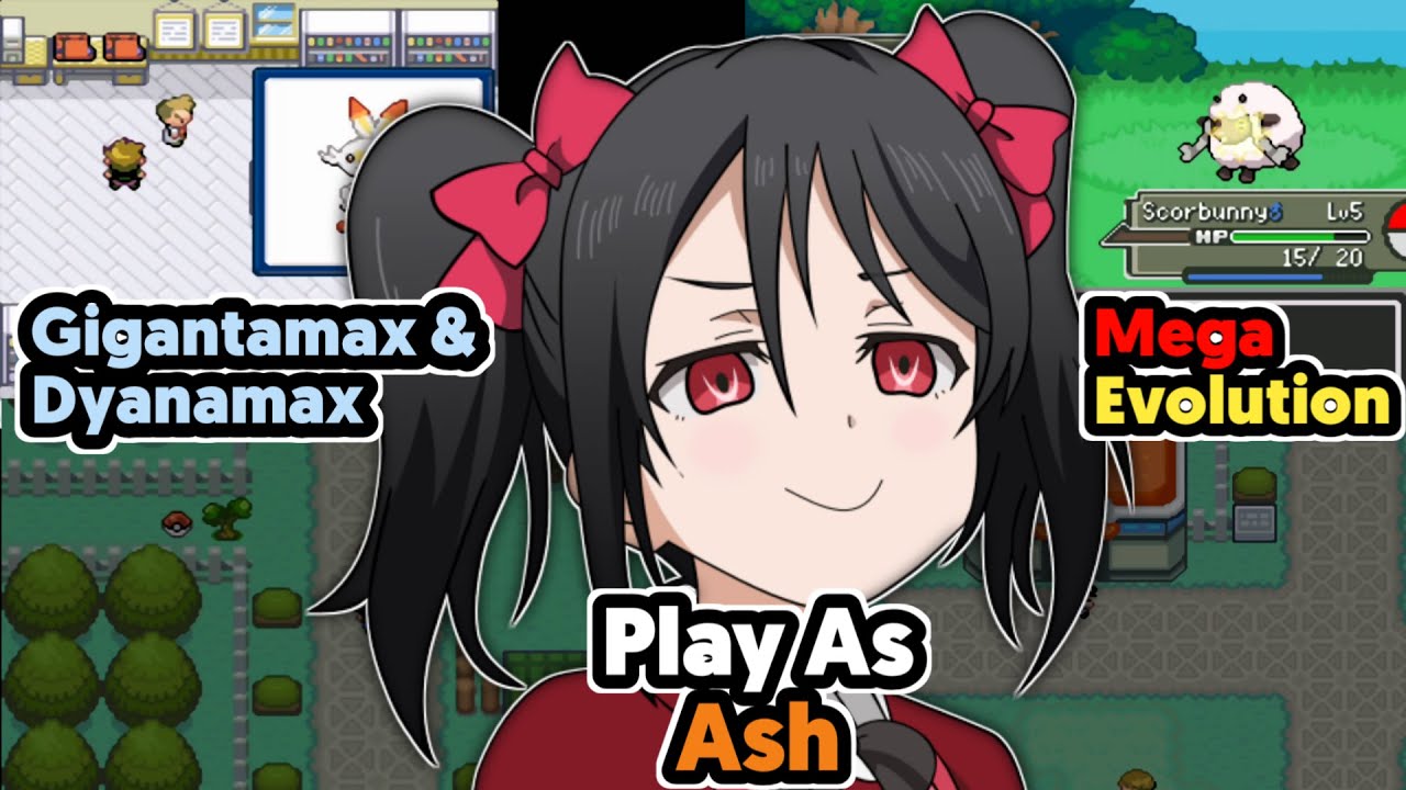 New Pokémon GBA ROM Hack 2020 with Mega Evolution, Gen 8, Play as Ash, Gigantamax, Dynamax, & More!