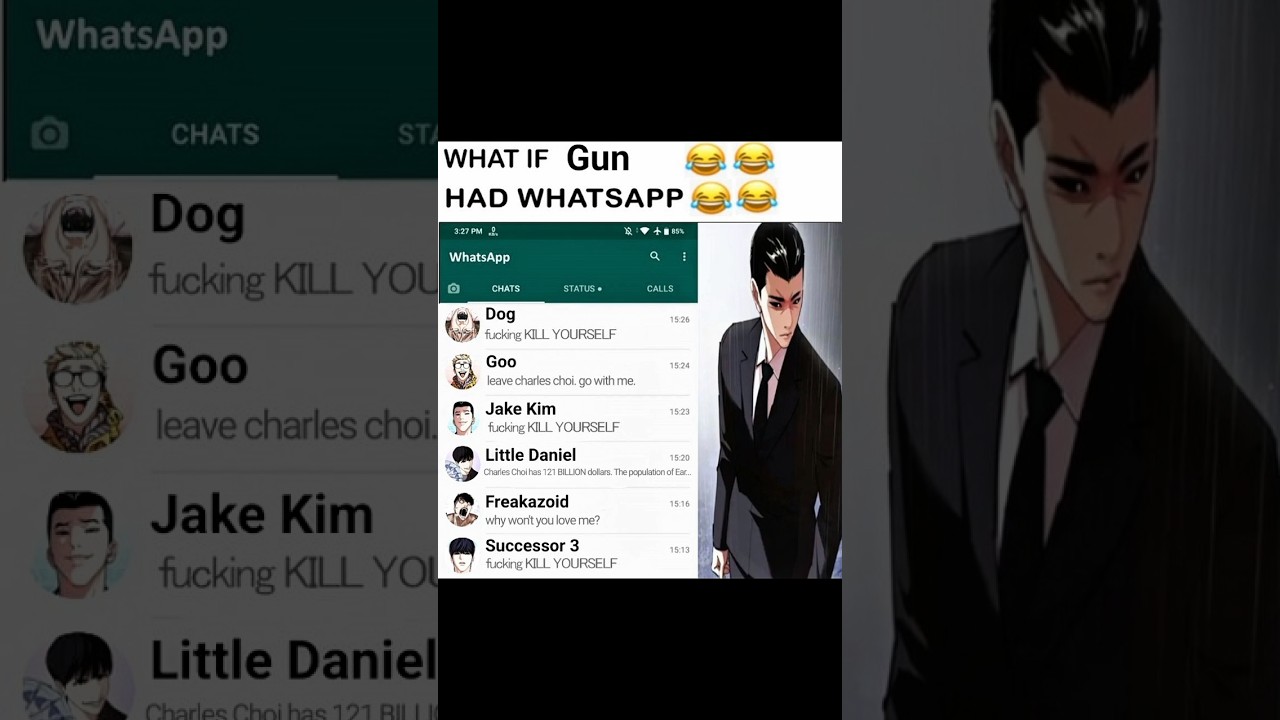 IF GUN PARK HAD WHATSAPP 😂 