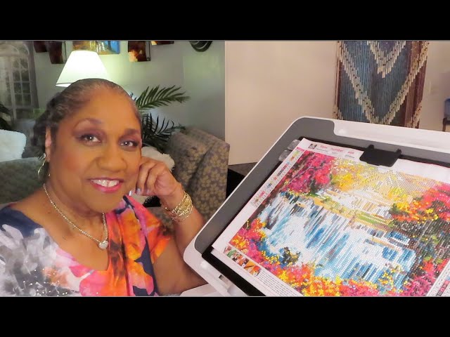 Replying to @Diamond painting! ASMR DESK TOUR/ HOW I ORGANIZE!! #diamo