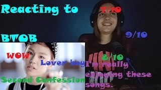 BTOB - WOW/Lover Boy/Second Confession [Rate the K - Kpop Reaction - E36]