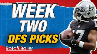 DraftKings and FanDuel NFL DFS Picks for Week 2