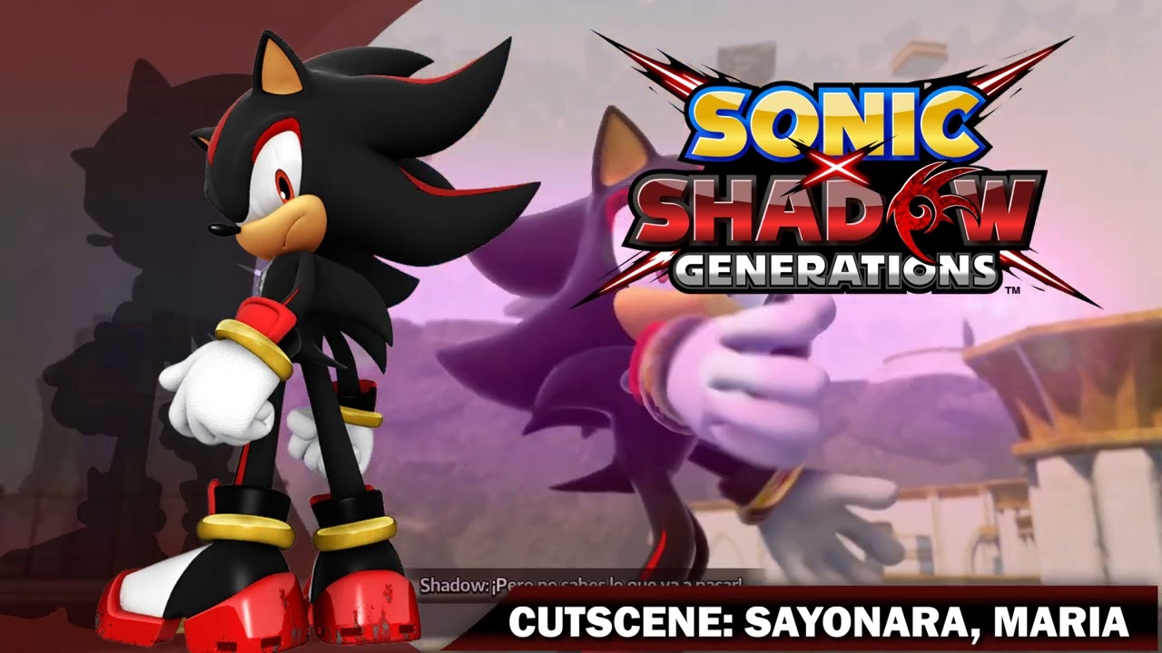 Cutscene: Sayonara, María || Sonic x Shadow Generations OST