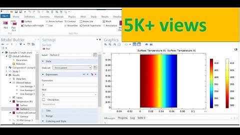 COMSOL Conduction Heat Transfer Simulation | Heat Transfer in a composite wall with heat generation