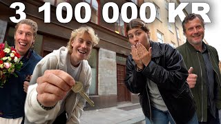 ÖVERRASKAR SYSTER MED LÄGENHET I STOCKHOLM