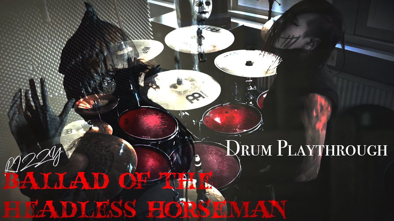 Rizzy Ballad Of The Headless Horseman Drum Playthrough YouTube