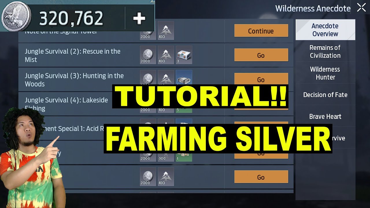 Penting!! Tips dan cara Farming Silver - Undawn Garena Indonesia 