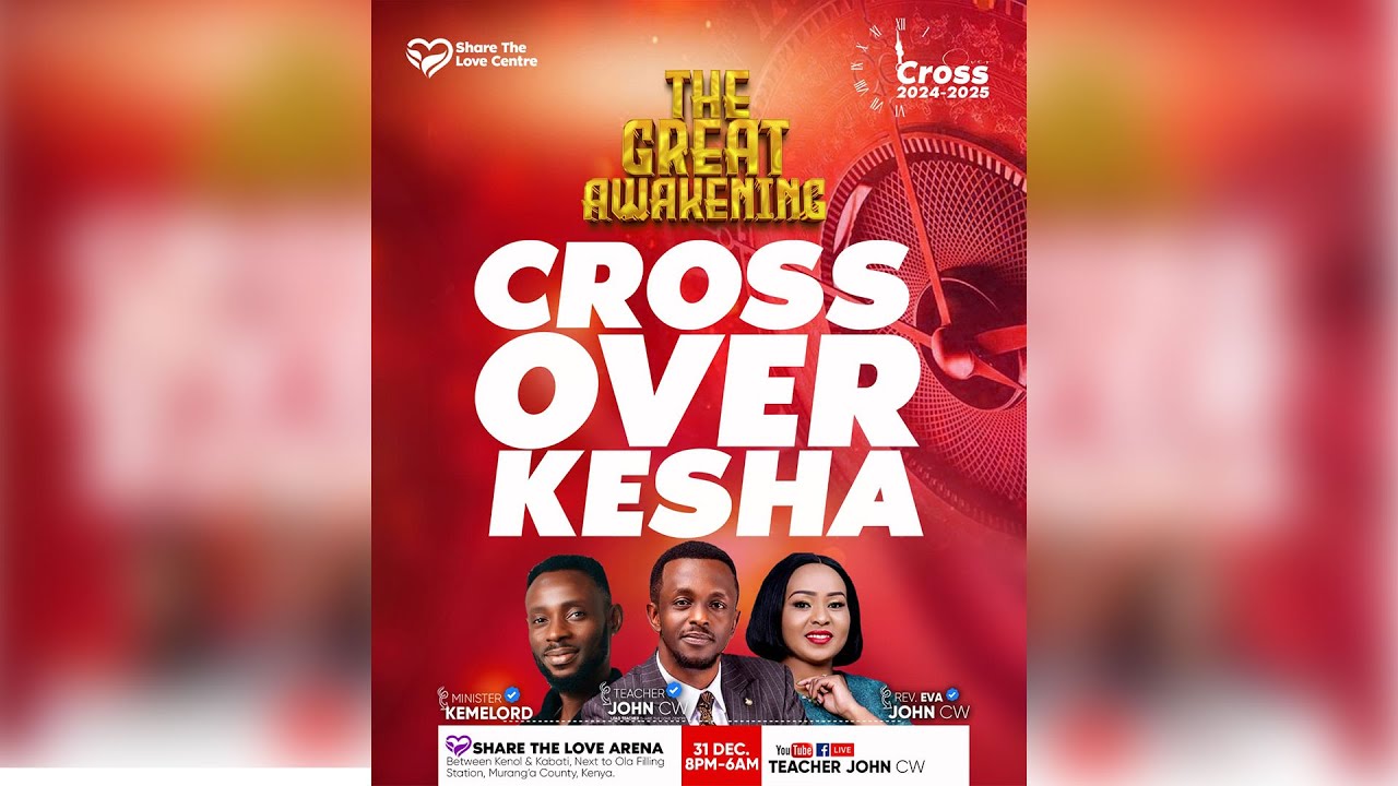 GREAT AWAKENING  GRAND FINALE  CROSS -OVER KESHA WITH TR. JOHN CW, REV EVA CW AND MIN. KEMELORD