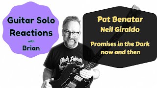 GUITAR SOLO REACTIONS ~ GIRALDO/BENATAR ~ Promises in the Dark