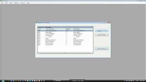 Branches - Importing a GEDCOM file