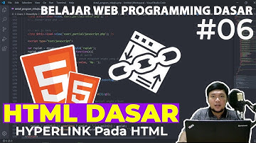 Tutorial HTML Dasar - Hyperlink pada HTML