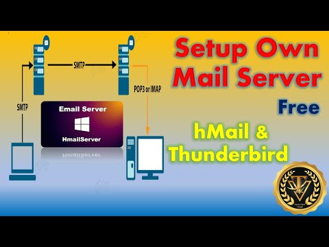 Setup Own Mail Server in LAN [Part-1] | hMail server with Thunderbird | Hindi | TechView Team