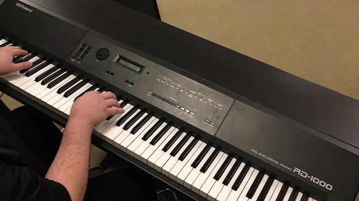 Roland RD-1000: walk through (Part 8) Final Part