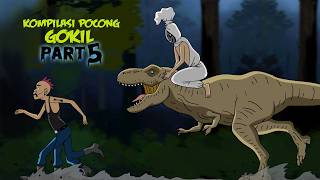 Kompilasi Kartun Hantu Lucu Pocong Tergokil - Part 5