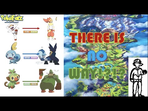 Galar Starter Evolutions Leaked Pokemon Sword And