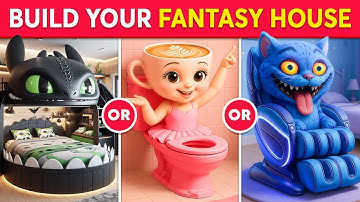 Would You Rather - Build Your Ultimate Fantasy House 🏠✨💸🚀 Quiz Galaxy