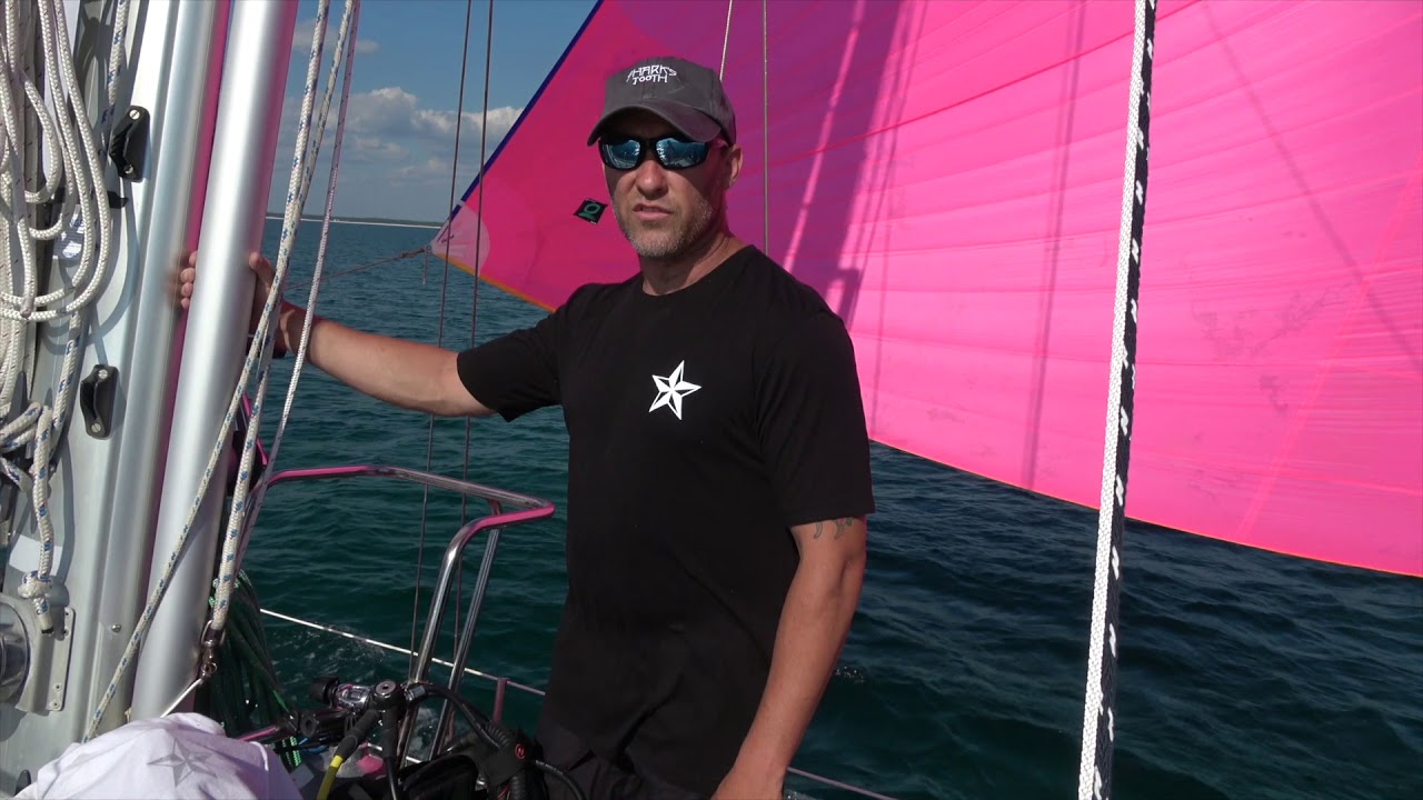 S/V Oceanghost Deck Tour Underway.