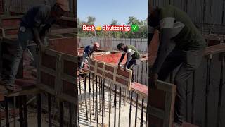 Plywood best 👍 shuttering ✅ carpenter work construction #shorts #viral #trendingnow #construction