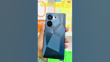 New Tecno camon 20 in hand video.8/256 in display fingerprint uder 25k🫢😲. #bangladesh #Tecno