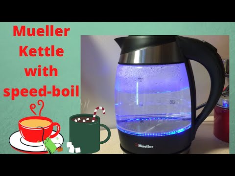 This Mueller electric kettle makes water boil fast! #musthaves , Gadgets Kitchen