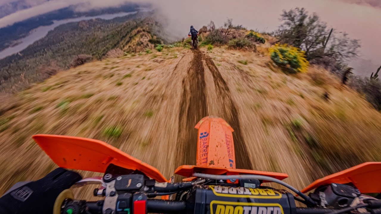 Zero Room for Error: High-Speed Ridgeline Riding (POV)