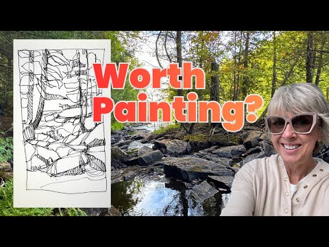 I Went Looking For A View Worth Painting And Found These!