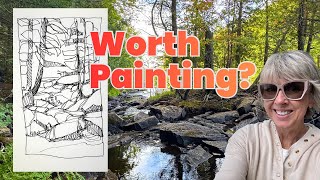 I Went Looking For A View Worth Painting And Found These!