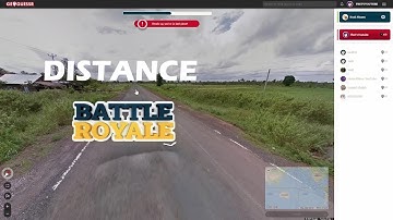 Trying out the new gamemode! Geoguessr Distance Battle Royale (Part 1)