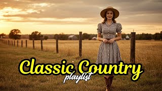Romantic Country Classics Legendary Timeless Ballads Playlist for Pure Country Romance Fans