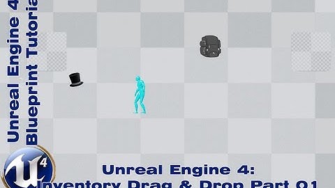 UE4 Inventory Item Drag & Drop Set-Up Part 02 | A Blueprint Tutorial Series by Devin Sherry