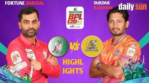 Highlights |Fortune Barishal vs Durbar Rajshahi,1st Match |BPL 2025 |English Commentary