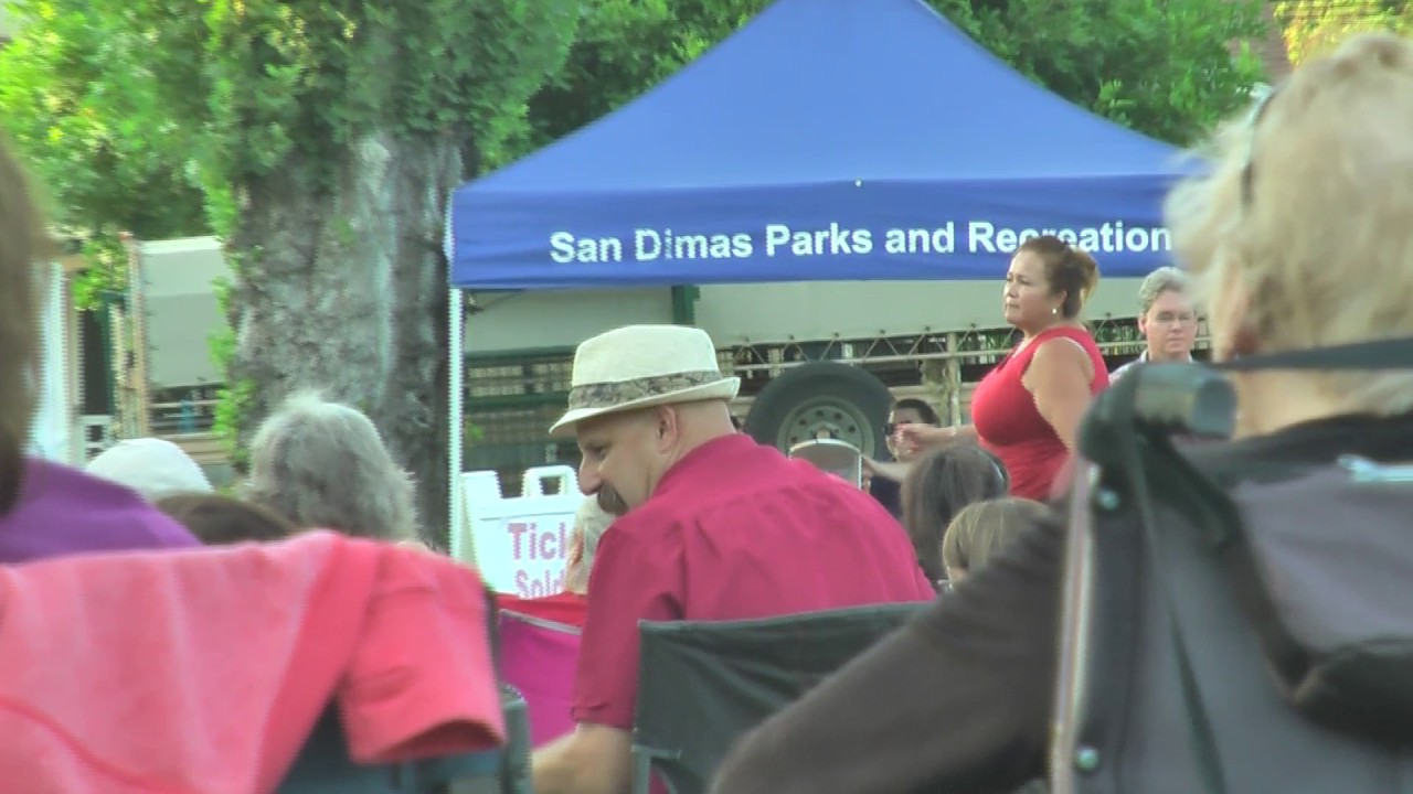 San Dimas Music in the park YouTube