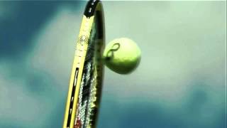142mph Serve - Racquet hits the ball 6000fps Super slow motion (from Olympus IMS) screenshot 4
