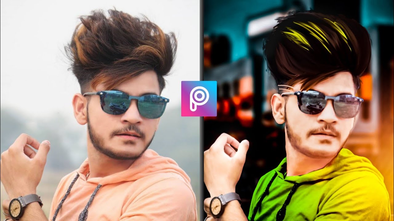 Picsart Hair Style Editing || Picsart Background change Photo Editing || Picsart Hair Editing