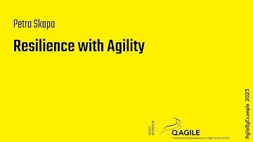 AgileByExample 2025: Petra Skapa – Resilience with Agility