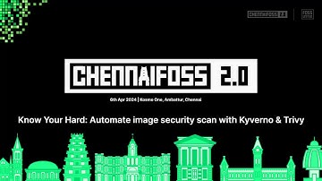 Know Your Hard:Automate image security scan with Kyverno & Trivy |Sonali Shrivastava|ChennaiFOSS 2.0