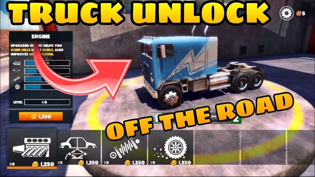NEW TRUCK UNLOCK IN OFF THE ROAD ANDROID GAME || OFF THE ROAD PART 6 ...