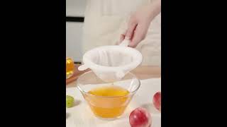How To Use Our: Ultra-Fine Mesh Filter Sieve