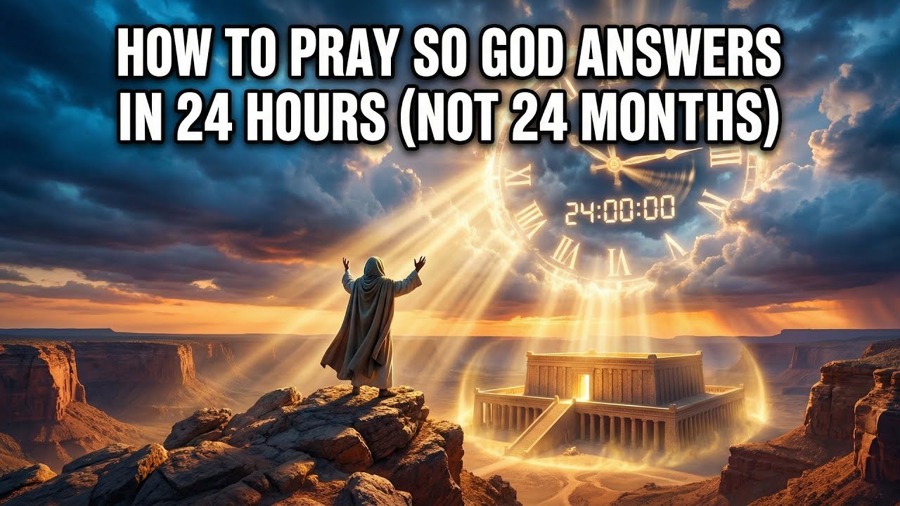 How to Pray So God Answers in 24 Hours Not 24 Mon