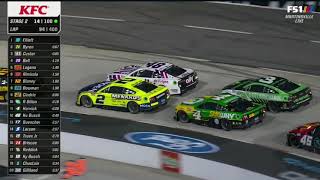 STAGE 2 RESTART - 2022 BLUE EMU 400 NASCAR CUP SERIES AT MARTINSVILLE