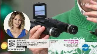 Bell   Howell 10x32 Binocular and 2.7k Camcorder