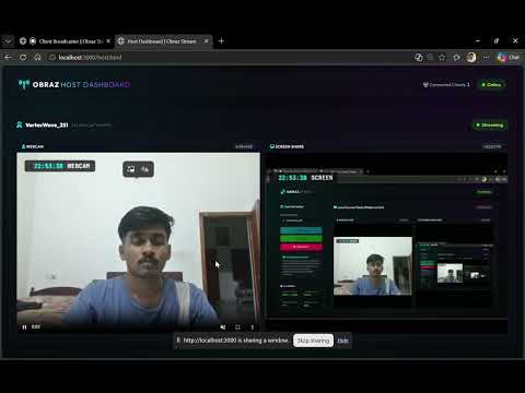 Dual Stream Live Video Application