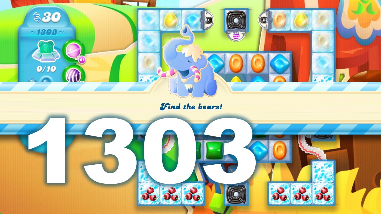 Candy Crush Soda Saga Level 1303 3 Stars No Boosters Youtube