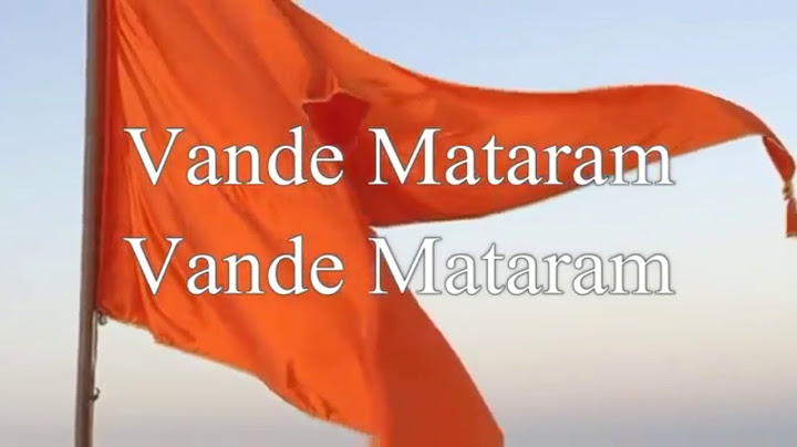 Vande Mataram full song | Lyrics | Indian national song