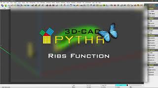 Pytha 3D Cad | Advance Tutorial | Ribs Function
