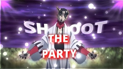 Shoot The Party - Naruto & Sasuke Vs Juigen [Edit/AMV]! Edgy Rotate (Alight Motion FREE)