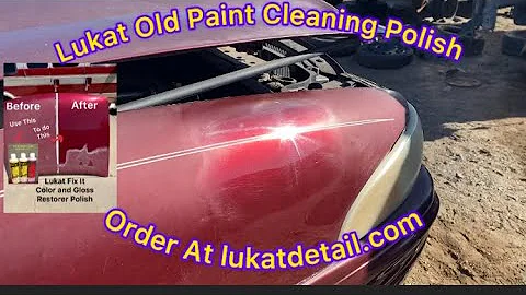 How To Restore Very Faded Old Car Paint Back To Like New Even in Miami Florida