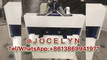 Full automatic mesh scourer making machine, mesh scrubber machine