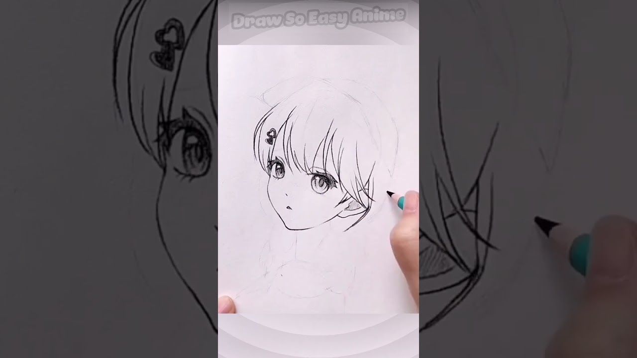 ARTIONE How To Draw a Cute Anime Manga Girl Head Stock Illustration -  Illustration of drawing, brand: 263693752